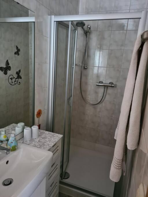 Gemuetliche Ferienwohnung Am Waldrand Elgersburg 外观 照片